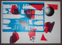 Gesture, Shape, Image - Screen print, 2010 Gesture, Shape, Image - Screen print