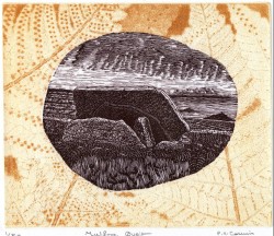 Mulfra Quoit - engraving Mulfra Quoit - engraving