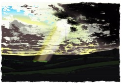 Towards Edge Towards Edge screenprint