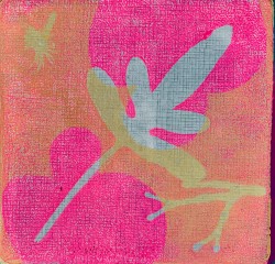 Gold Leaf - Monoprint Gold Leaf