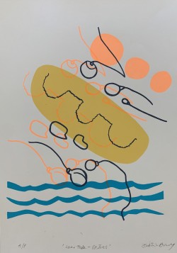 Low Tide - St. Ives - Screen Print Low Tide - St. Ives