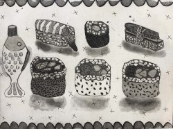 Sushi - Etching Sushi