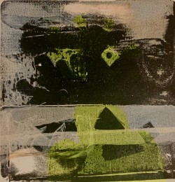 Toxic landscape - Monoprint Toxic Landscape