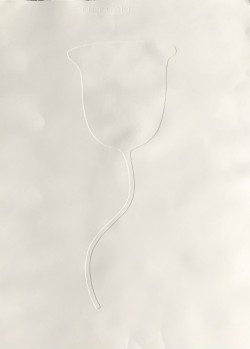 Feeding Tube - Collograph Deboss Feeding Tube